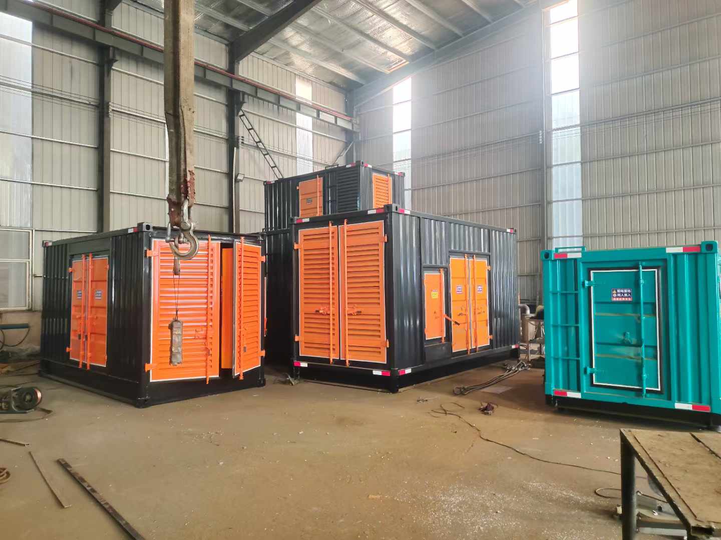 白山500kw柴油发电机组可以带动多少功率设备？