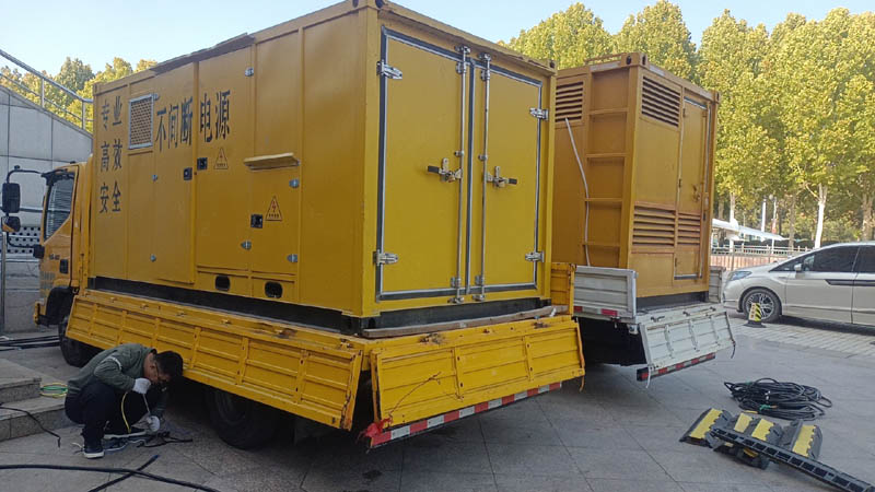 白山柴油发电机组和UPS电源配合使用时的注意事项